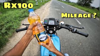 Yamaha Rx100 Mileage Test  2 Stroke Beast 🔥  Shocking Results 😱 [upl. by Ellimahs423]