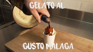 🍦 Gelato al gusto Malaga 🍰  Come viene fatto [upl. by Hibbitts]