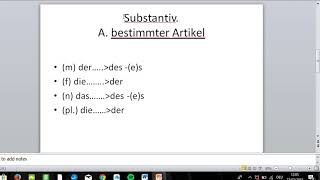 AmharischDeutschLektion 10 Der Genetiv [upl. by Eob]