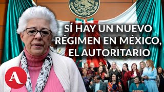 Estamos pasando de una democracia defectuosa y débil a una autocracia fortalecida María Marván [upl. by Rissa550]