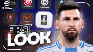 EFOOTBALL V40 FIRST LOOK  ALL TEAMS NEW GRAPHICS amp NEW GAMEPLAY UPDATE [upl. by Enneira]