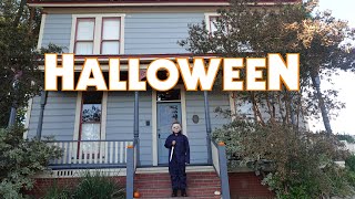 Vlog In Haddonfield 2024 halloween michaelmyers terrifier damienleone johncarpenter [upl. by Elvina]