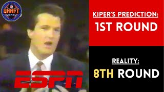 Mel Kipers WORST PREDICTION EVER  1992 NFL Draft [upl. by Algernon]