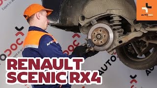 Hoe een remblokken vervangen op een RENAULT SCENIC RX4 HANDLEIDING  AUTODOC [upl. by Eissahc972]