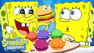 120 MINUTES of Krabby Patties 🍔  SpongeBob [upl. by Card602]