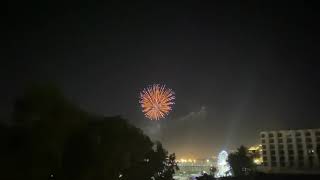 Fireworks at Agadir Yennayer New year the year 2970 12 January 2020 [upl. by Elodea195]