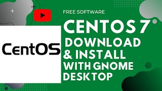 How to Install CentOS 7 and GNOME Desktop in a Virtual Machine [upl. by Crandell]