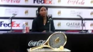 Serena Williams talks about the Filipino fans [upl. by Lednar76]