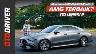 MercedesAMG CLA 45 S 4Matic Coupe 2021  Review Indonesia  OtoDriver [upl. by Yelra597]