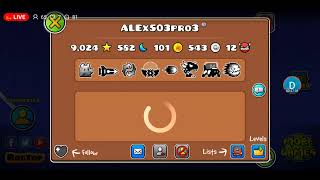 Building Dual Disarray Finale and Ill play a few level Geometry Dash [upl. by Athalia]