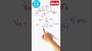 ☑️Ejercicio Amplificador Integrador en 1 minuto [upl. by Anilemrac]