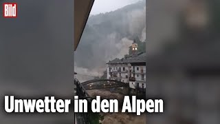 ITALIEN Wasserfall wird zur wilden Bestie [upl. by Atiloj]