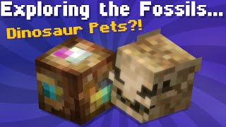 New Skyblock Animation out TRex Pet Fossil System 8 New Pets  Hypixel Skyblock News LIVE [upl. by Nnylakcaj]