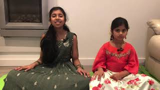 Janta Varisai  8  123 speeds  Adina Sisters carnaticlearning carnaticmusic kidsmusic uk [upl. by Ninnahc290]