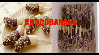 COMO HACER  CHOCOBANA PARA NEGOCIO🍌🍫  RECETA FACIL [upl. by Ariom]