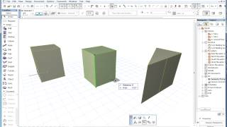 The ARCHICAD MORPH Tool  Mirroring MORPH Subelements [upl. by Ihcur592]