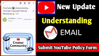 Understanding YouTube Copyright Policies Workshop  YouTube Creator Community  New Update 🔥 [upl. by Giuliana762]