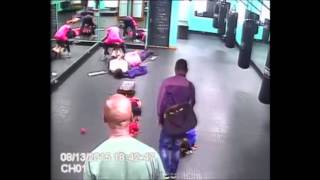 Local gym target by armed robbers [upl. by Fife424]