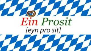 Ein Prosit  Oktoberfest Song Karaoke [upl. by Llenehc137]