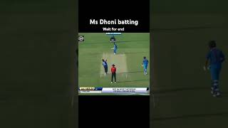 Ms dhoni batting vs england🥶shorts cricket [upl. by Anile]