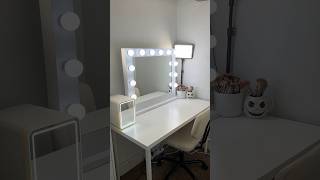 Redo my vanity 🎀 organization cleaning vanity roommakeover cleanwithme [upl. by Naejarual257]