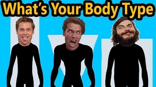 Whats Your Body Type 100 ACCURATE EASY TEST Ectomorph Mesomorph Endomorph Diet amp Workout Shape [upl. by Ayat]