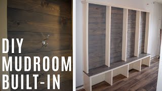 How to Make a Mudroom BuiltIn [upl. by Dorwin981]