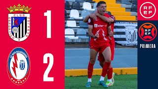 RESUMEN  CD Badajoz 12 CF Rayo Majadahonda  PrimeraRFEF  Jornada 38  Grupo 1 [upl. by Otnicaj]