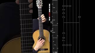 Parisian Waltz guitar tabs tutorial [upl. by Ayanaj]