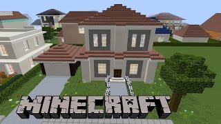 Minecraft Garajlı Ev Yapımı [upl. by Aibara]