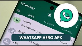 Whatsapp Aero Nedir Whatsapp Aero Özellikleri Nelerdir 2024 [upl. by Drucilla]