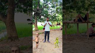 vfx head to frog jocker gorilla damu to cositafunny comedy viralvideo shortssagarkumar [upl. by Nisaj]