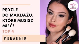 Pędzle do makijażu – TOP 4 Niezbędne w każdej kosmetyczce 🔝👛 [upl. by Mccormick960]