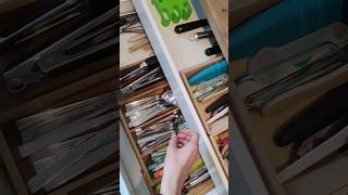 IKEA Küchen Hack gegen Chaos in den Schubladen shortvideo lifehack küchenplanung [upl. by Aniweta]