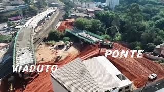 Viaduto Cachoeira  Ponte rua Barreto  Conselheiro Lafaiete MG [upl. by Evans593]