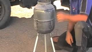 HOW TO MAKE A GAS BOTTLE BBQ  PART 2 [upl. by Tracy]