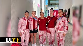 DITV Sports Canadian Olympians Aurélie Tran and Cassie Lee Join Iowa Gymnastics [upl. by Willabella]