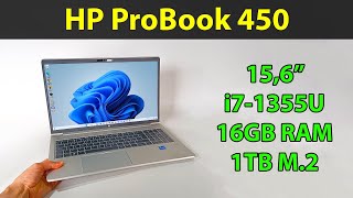 HP ProBook 450 G10 Specs 156” Intel Core i71355U 16GB RAM USBC 32 Wifi 6 42Wh HP 818B0EA [upl. by Sibyl]