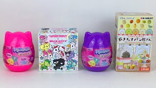 Squishville Squishmallows Tokidoki Hello Kitty amp Friends Unicornos Rement Bakery Blind Box Opening [upl. by Gnidleif]