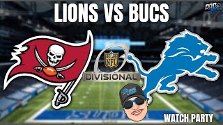 Lions Vs Buccaneers Divisional Round Watch Party LIVE ScorePlay By Play [upl. by Jada]