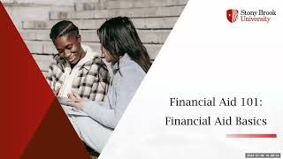 Financial Aid 101 Financial Aid Basics [upl. by Maleen]