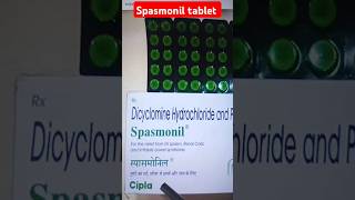 Spasmonil tablet kis kaam aati hai  pet dard kam karne ki goli  dicyclomine and paracetamol [upl. by Anitsirhk]