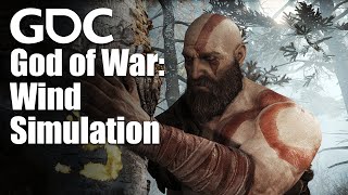 Wind Simulation in God of War [upl. by Timus]