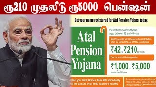 அடல் பென்ஷன் யோஜனா என்ன Special   Atal Pension Yojana [upl. by Anovad699]