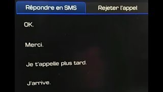 KONA ÉLECTRIQUE  Personnalisation des Messages Texte Textos  SMS [upl. by Eelyah]