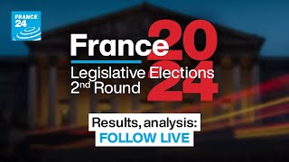 French 2024 legislative elections 2nd round  Results analysis Follow LIVE • FRANCE 24 English [upl. by Ettenot117]