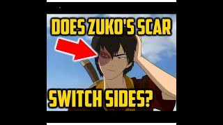 Does Zukos Scar Switch Sides Avatar The Last Airbender Explained [upl. by Laing]