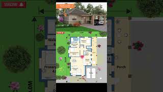 House design and floor plan  2 bedroom [upl. by Yousuf]