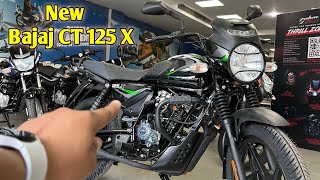 New Bajaj CT 125 X  New Version 2024 [upl. by Ganiats]