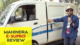 Mahindra eSupro  Electric Cargo Van [upl. by Adav]